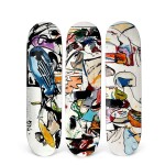 Set of Three Limited Edition Skateboards | 一套三件限量版滑板