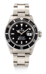 ROLEX | SUBMARINER, REFERENCE 16610 | A STAINLESS STEEL WRISTWATCH WITH DATE AND BRACELET, CIRCA 1994 | 勞力士 | Submariner 型號16610 精鋼鏈帶腕錶，備日期顯示，約1994年製