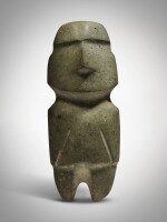 Mezcala Stone Figure, Type M10, Late Preclassic, circa 300 - 100 BC