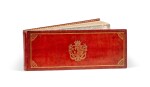 Recueil d'exemples variés d'écriture anglaise. 1820. Veau aux armes de la duchesse de Berry.