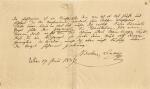 Lenau, Autograph album-leaf signed, 17 June1837