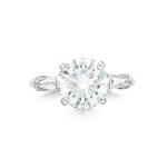 Diamond Ring | 海瑞溫斯頓 | 3.45克拉 圓形 D色 鑽石 戒指
