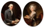 Attributed to Antoine Vestier Avallon, Portrait of a man;  Portrait of a Lady | Attribué à Antoine Vestier Avallon, Portrait d'homme ; Portrait de femme