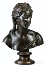 FRENCH, EARLY 19TH CENTURY, ATTRIBUTED TO PIERRE-PHILIPPE THOMIRE (1751-1843) | A BUST OF A YOUNG WOMAN