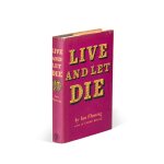 Ian Fleming | Live and Let Die, 1954, first edition, publisher's presentation copy