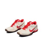 Roger Federer 2011 French Open Match Worn & Signed Sneakers