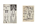  IVAN CHUIKOV | NO.2 FROM THE FRAGMENT SERIES AND NO.5 FROM THE BATHERS SERIES (TWO WORKS)