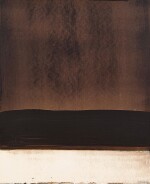 Pierre Soulages 皮耶・蘇拉吉 | Brou de noix, 92 x 75 cm 核桃木，92 x 75 厘米