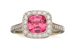 SPINEL AND DIAMOND 'LEGACY' RING, TIFFANY & CO.