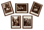 COTTINGLEY FAIRIES | Complete collection of five photographs, 1920