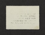 Hunting Permits 1955 $2.00 Dark Blue Inscription Inverted (RW22a)