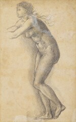 Study of a female nude for Pygmalion and the Image - The Godhead Fires