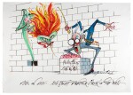 GERALD SCARFE | PINK FLOYD’S “THE WALL” – WIFE AND TEACHER
