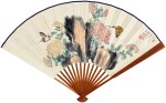 溥靖秋　繡球蝴蝶   | Pu Jingqiu, Butterflies and Hydrangea