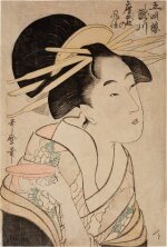 Kitagawa Utamaro (1754-1806) | The courtesan Takigawa of the Gomeiro house | Edo period, late 18th century 
