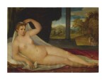  ATTRIBUTED TO LAMBERT SUSTRIS | VENUS WITH A LANDSCAPE IN THE BACKGROUND