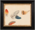 Late 19th-Early 20th Century School, A Study of Five Feathers | Ecole de la fin du XIXe siècle-Début du XXe siècle, Etude de cinq plumes