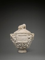 A Roman Marble Cinerary Vase, 1st Century A.D.