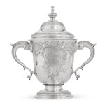 A George II silver cup and cover, Thomas Whipham, London, 1746
