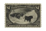 Trans-Mississippi 1898 $1.00 Black (292)