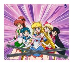 SAILORMOON BY TOEI ANIMATION 美少女戰士 by 東映動畫 | SAILOR MOON AND GUARDIANS ANIMATION CEL 月野兔與內太陽系四戰士手稿