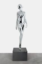 Hajime Sorayama 空山基 | Sexy robot_walking in the space 性感機器人_漫游太空