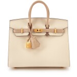 Craie and Trench Epsom HSS Birkin 25 Sellier Brushed Gold Hardware, 2021