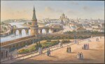 Two Views of Moscow from the Kremlin