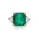 Van Cleef & Arpels | Emerald and Diamond Ring 梵克雅寶 祖母綠配鑽石戒指