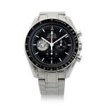 OMEGA | REFERENCE 311.30.42.30.01.002 SPEEDMASTER APOLLO 11 40TH ANNIVERSARY  A LIMITED EDITION STAINLESS STEEL CHRONOGRAPH WRISTWATCH WITH BRACELET, CIRCA 2009 